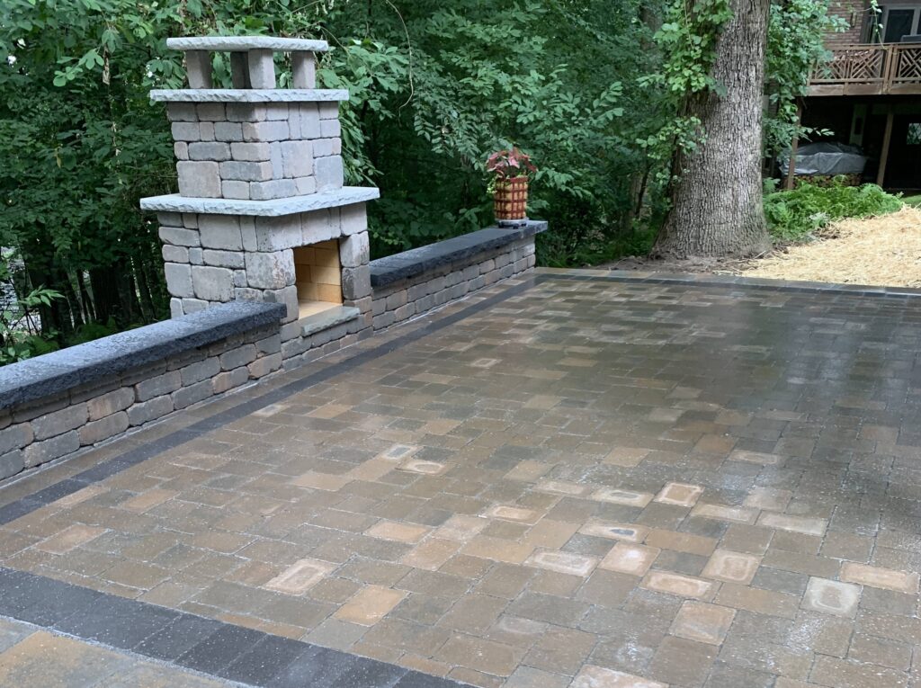 Paver patio in Camp Hill, PA
