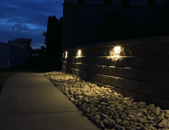 Landscape lighting in Harrisburg, PA