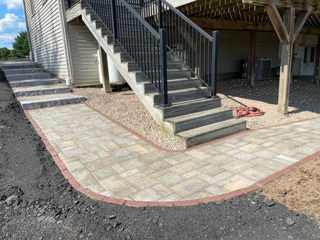 Hardscaping project in Lebanon County, PA